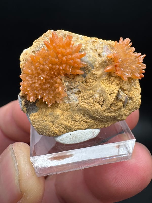 Calcite from Yunnan, China, individual mineral specimen view 2