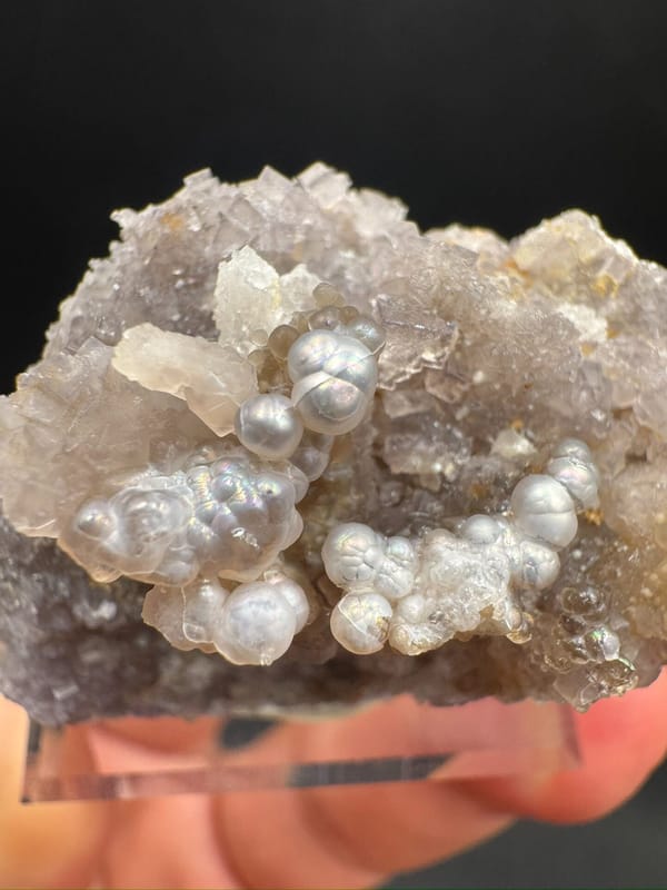 Fluorite from Guizhou, China, individual mineral specimen view 3