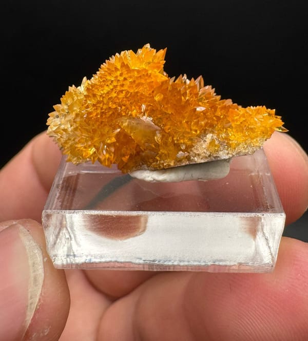 Calcite from Guizhou, China, individual mineral specimen view 1