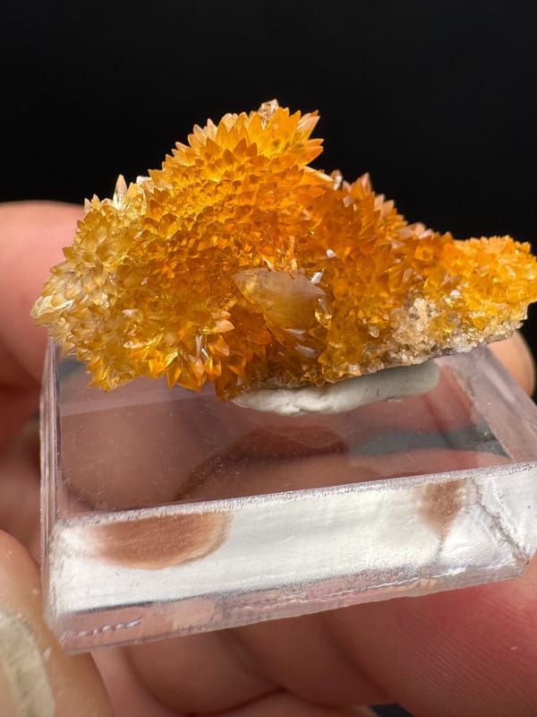 Calcite from Guizhou, China, individual mineral specimen view 3