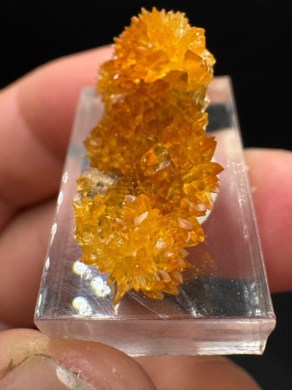 Calcite from Guizhou, China, individual mineral specimen view 4