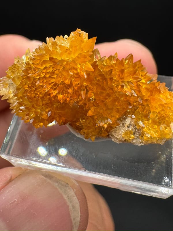 Calcite from Guizhou, China, individual mineral specimen view 7