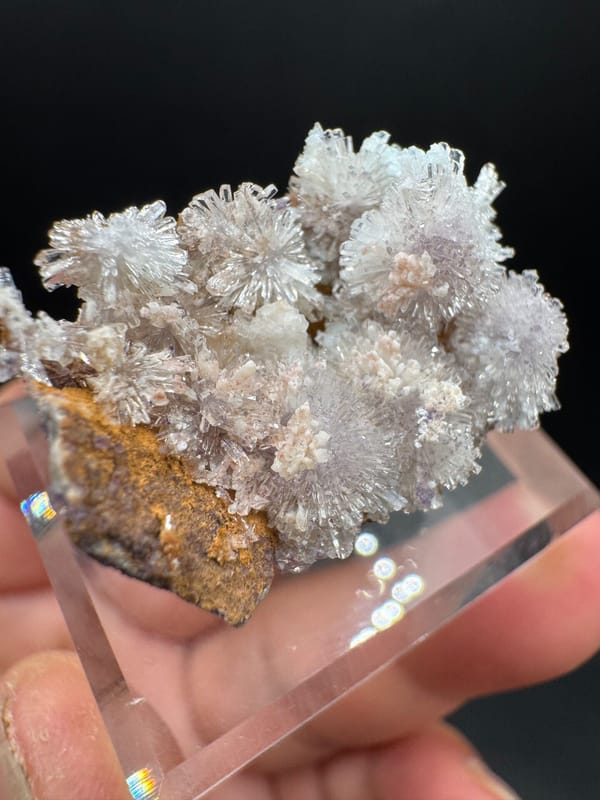Creedite from Guizhou, China, individual mineral specimen view 4