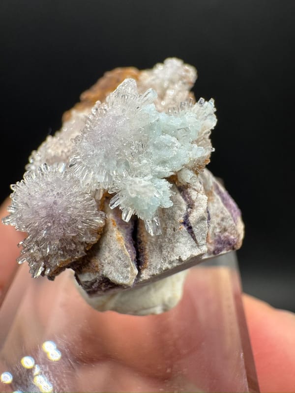 Creedite from Guizhou, China, individual mineral specimen view 7