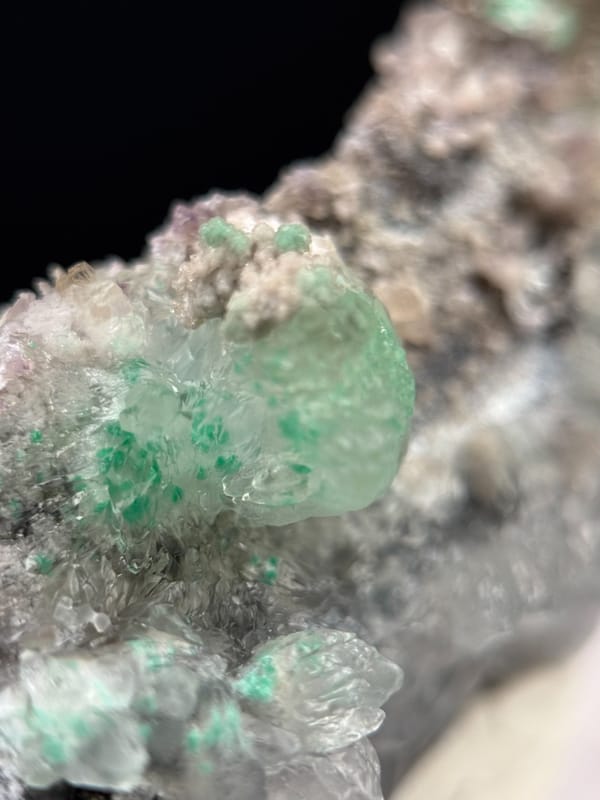 Fluorite from Guizhou, China, individual mineral specimen view 3