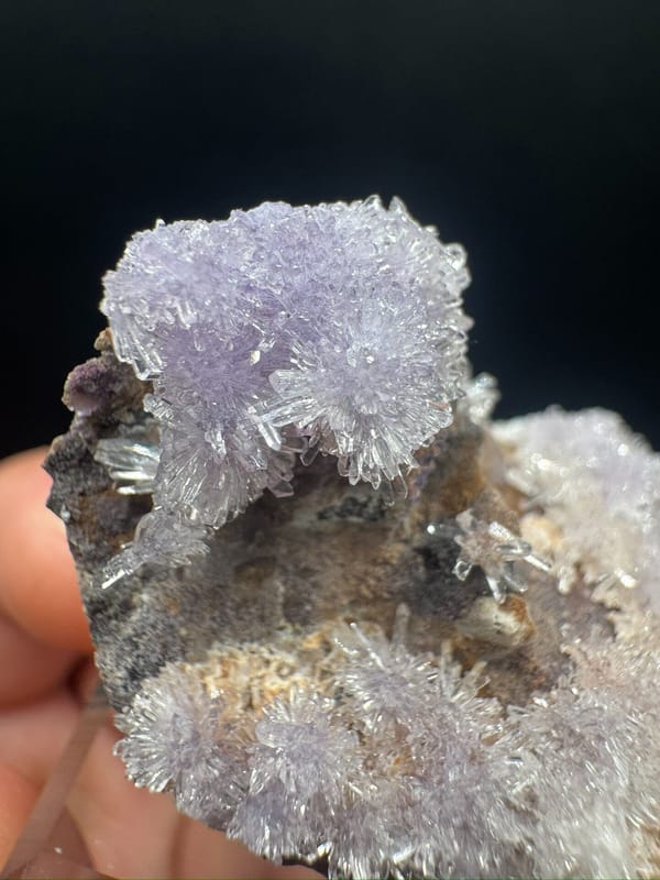 Creedite from Guizhou, China, individual mineral specimen view 2