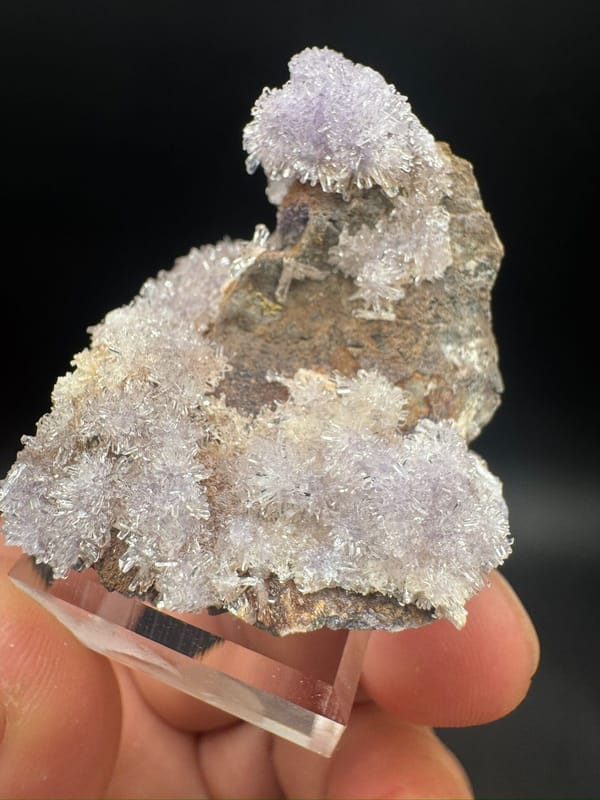 Creedite from Guizhou, China, individual mineral specimen view 4