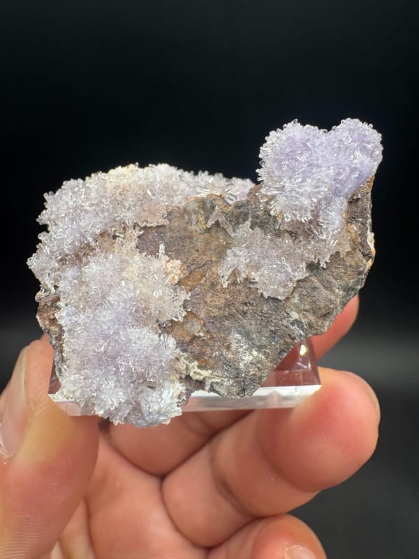 Creedite from Guizhou, China, individual mineral specimen view 5