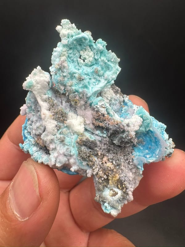 Gibbsite from Guizhou, China, individual mineral specimen view 1
