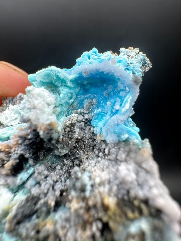 Gibbsite from Guizhou, China, individual mineral specimen view 3