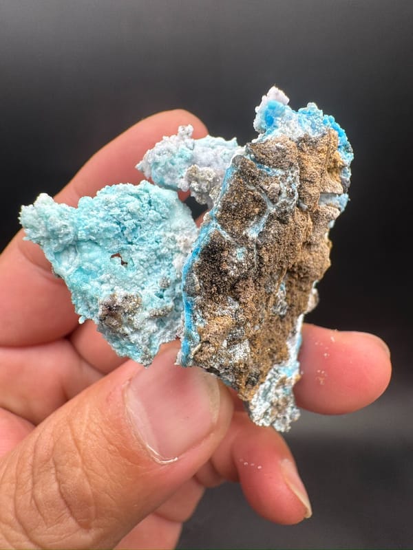 Gibbsite from Guizhou, China, individual mineral specimen view 6