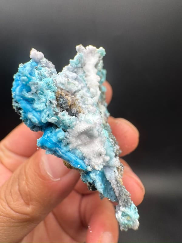 Gibbsite from Guizhou, China, individual mineral specimen view 7