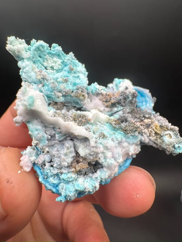 Gibbsite from Guizhou, China, individual mineral specimen view 8