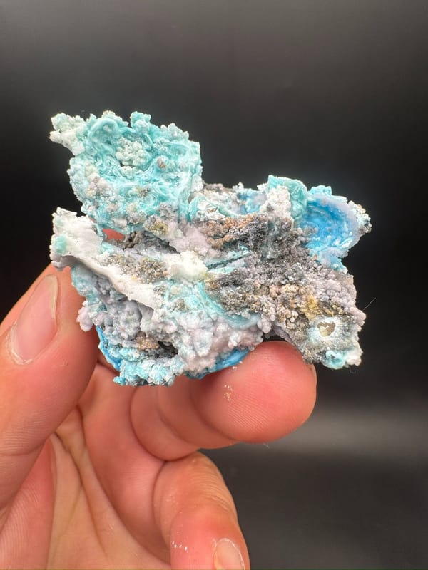 Gibbsite from Guizhou, China, individual mineral specimen view 9