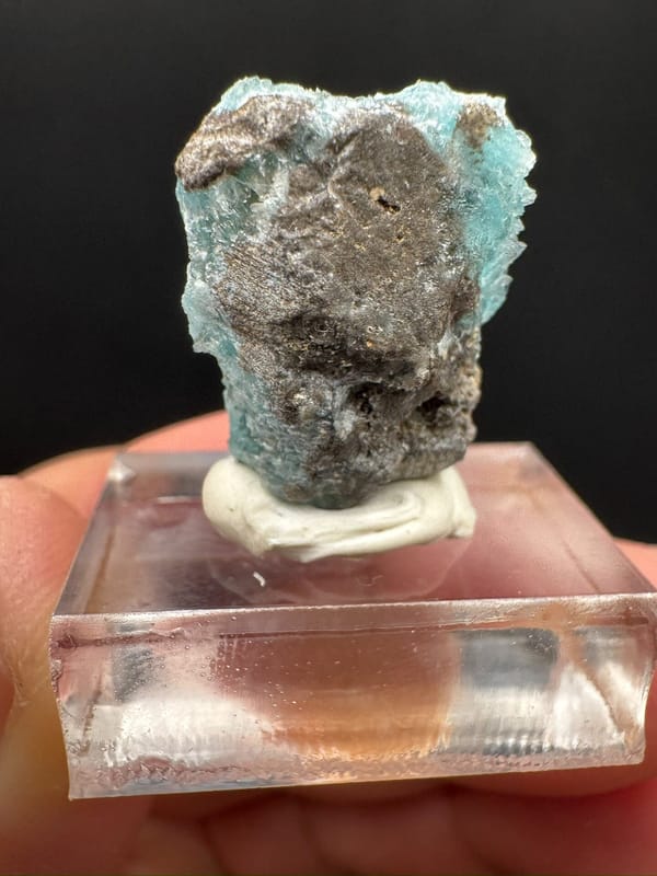 Hemimorphite from Guizhou, China, individual mineral specimen view 3