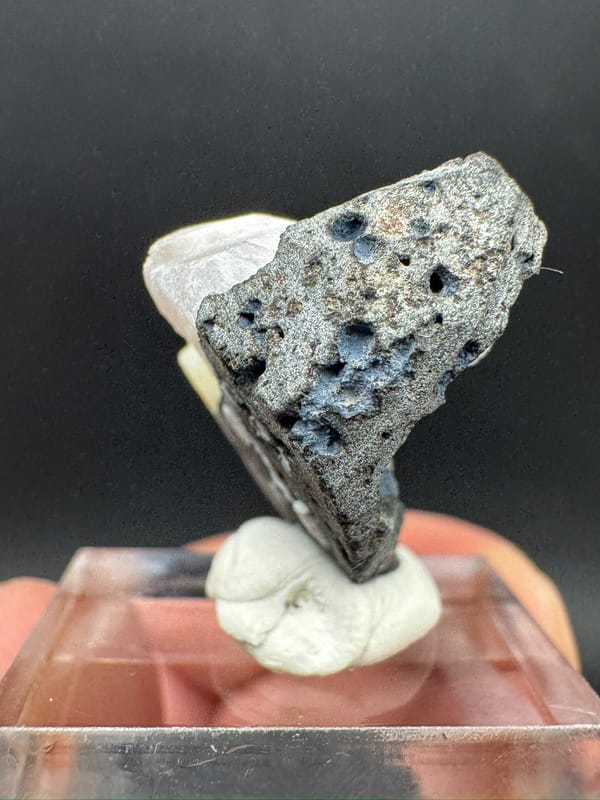 Calcite from Taizhou, Zhejiang, China, individual mineral specimen view 4