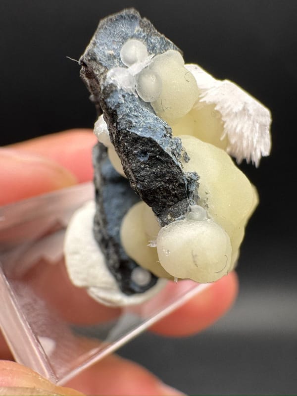 Calcite from Taizhou, Zhejiang, China, individual mineral specimen view 6