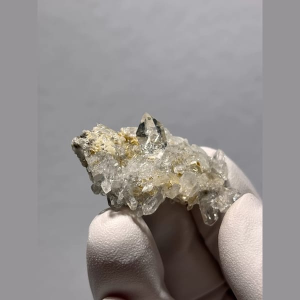 Bright Quartz Crystal Cluster from Yunnan, China — complete view