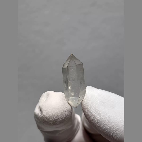 Sketch and Sand Double-Terminated Quartz from Yunnan, China — alternate view