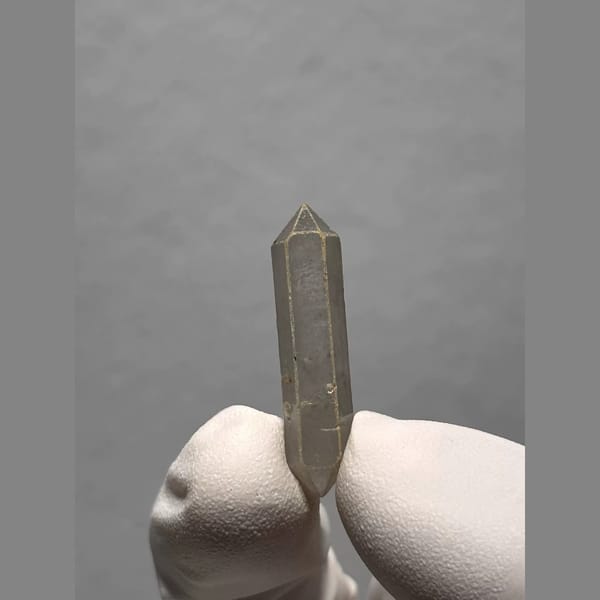 Sketch-Inclusion Double-Terminated Quartz from Yunnan, China — alternate view