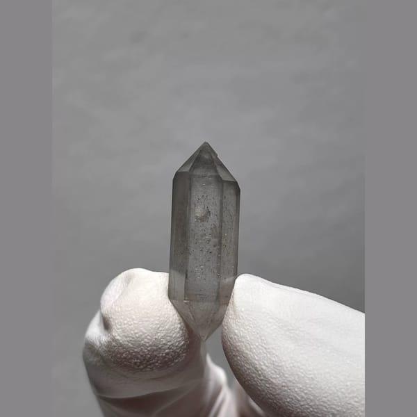 Sketch-Inclusion Double-Terminated Quartz from Yunnan, China — alternate view
