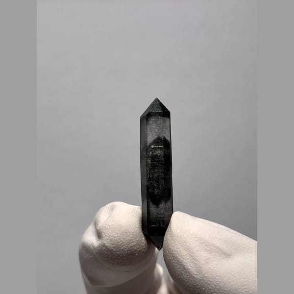 Bright Double-Terminated Quartz from Yunnan, China — alternate view