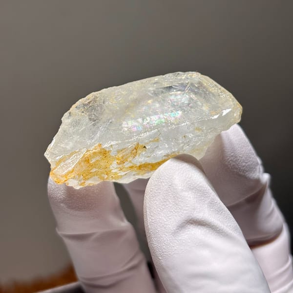 Blue aquamarine crystal from Xuebaoding, Sichuan, China, natural mineral specimen, photo 1 of 7