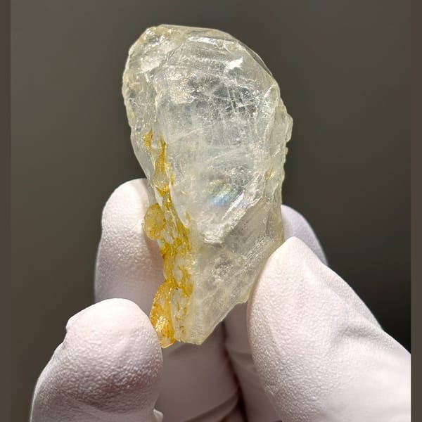 One-of-a-kind blue aquamarine crystal specimen from Xuebaoding, Sichuan, China, photo 4 of 7