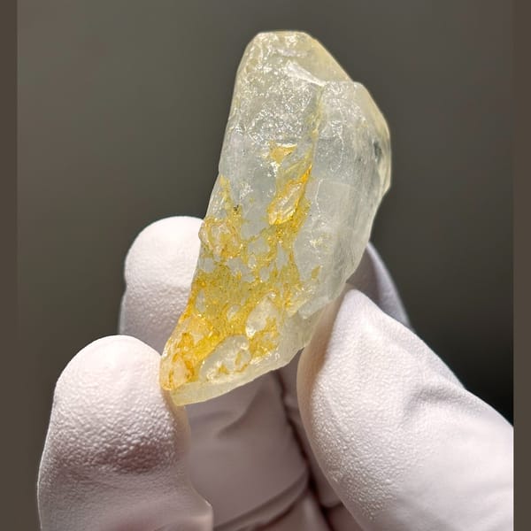 Blue aquamarine crystal from Xuebaoding, natural mineral for display, photo 5 of 7