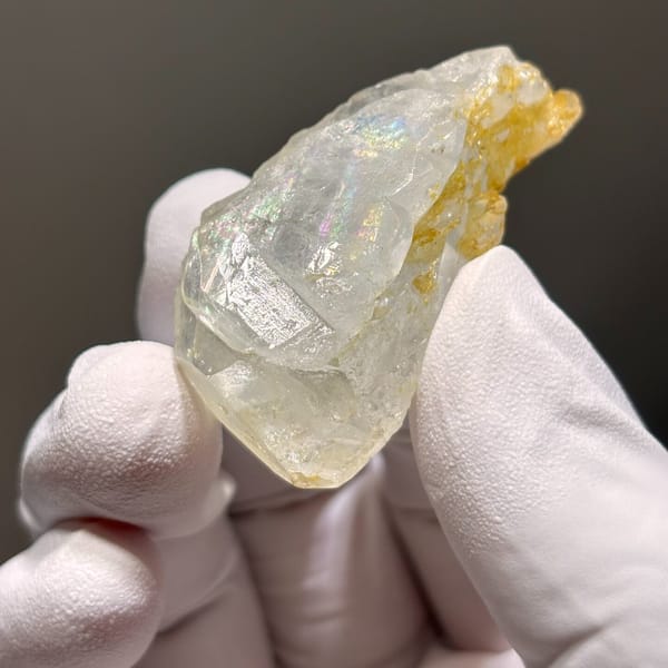 Natural aquamarine crystal from Xuebaoding, collector mineral specimen, photo 7 of 7