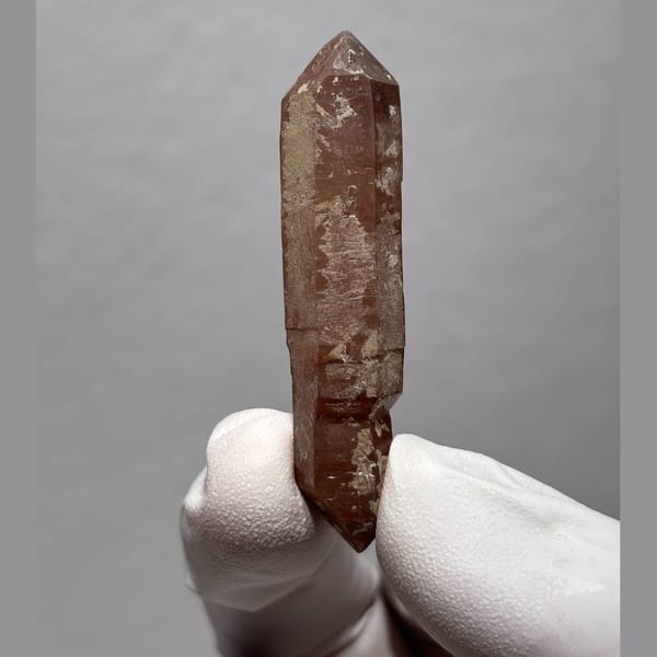 Quartz specimen from Inner Mongolia, 1.2 × 1.1 × 5.5 cm, photo 6 of 7