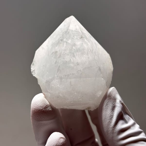 One-of-a-kind clear quartz crystal specimen from Xuebaoding, Sichuan, China, photo 4 of 7