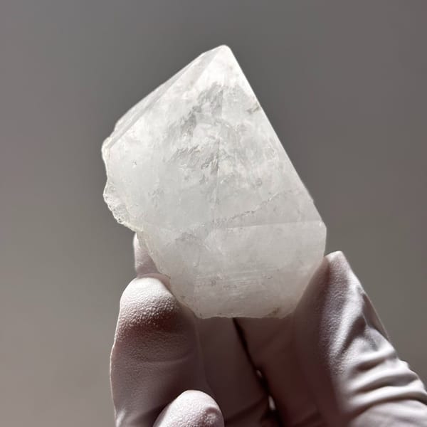 Clear quartz crystal from Xuebaoding, natural mineral for display, photo 5 of 7