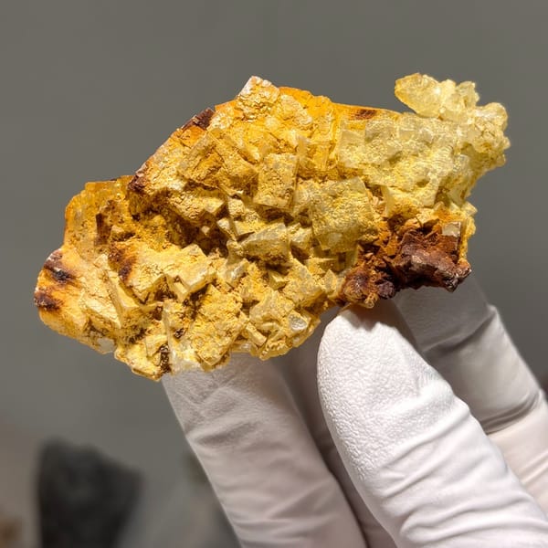 Fluorite specimen from Guizhou, 2.7 × 3.9 × 8 cm, photo 6 of 6