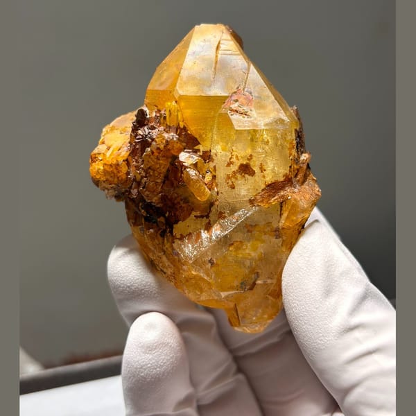 Quartz skeletal crystal from Tibet, China, natural mineral specimen, photo 1 of 6