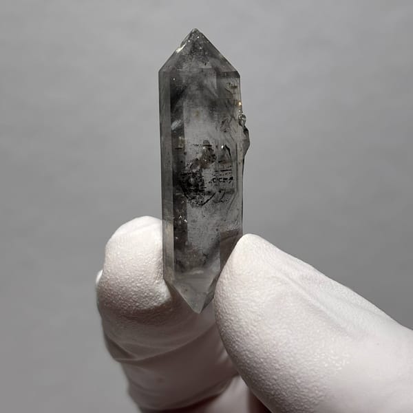 Quartz specimen from Yunnan, 1 × 1 × 4 cm, photo 6 of 6