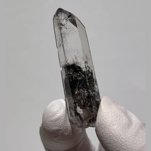 Clear quartz crystal from Jinkouhe, Sichuan, China, natural mineral specimen, photo 1 of 5