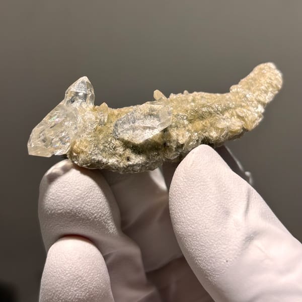 One-of-a-kind clear quartz crystal specimen from Xuebaoding, Sichuan, China, photo 4 of 5