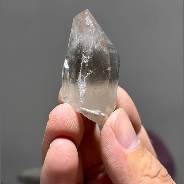 Crystal of brown smoky quartz from Fujian, one-of-a-kind specimen, photo 3 of 5