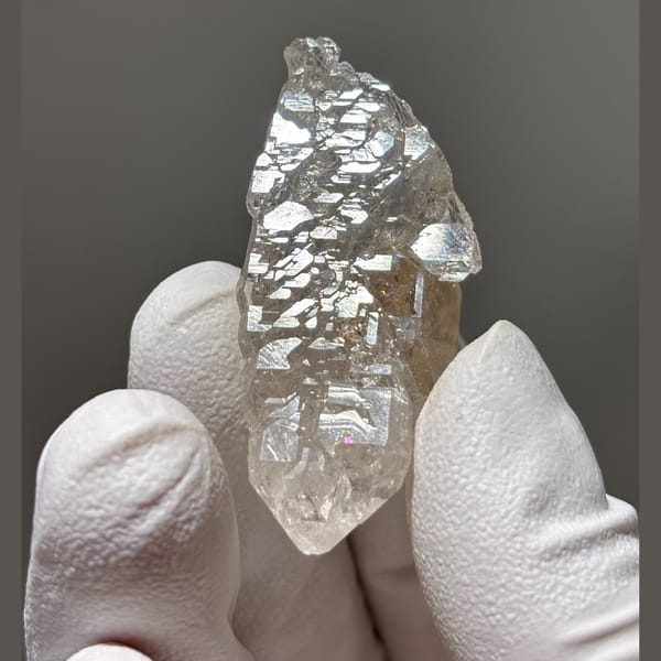 Quartz skeletal crystal from Jinkouhe, Sichuan, China, natural mineral specimen, photo 1 of 5