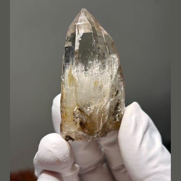 One-of-a-kind clear quartz crystal specimen from Pakistan, photo 4 of 5