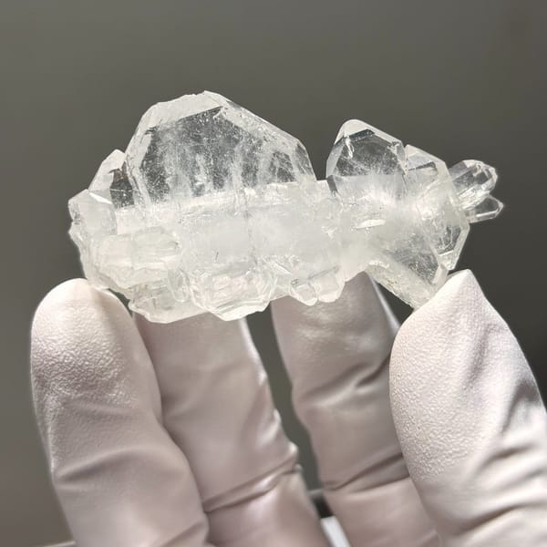 Quartz sutured crystal from Pakistan, natural mineral specimen, photo 1 of 5