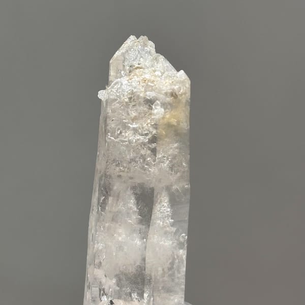 Clear quartz crystal from Xuebaoding, natural mineral for display, photo 5 of 5