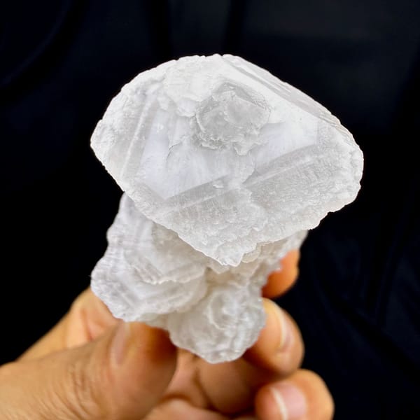 Layered calcite floater, from Fujian, China, reverse side