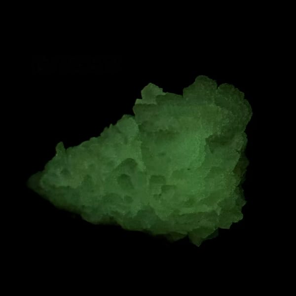 White calcite cluster from Guizhou, China, top view