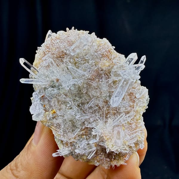 Quartz crystal cluster from China, raw mineral specimen for collectors, photo 2 of 5