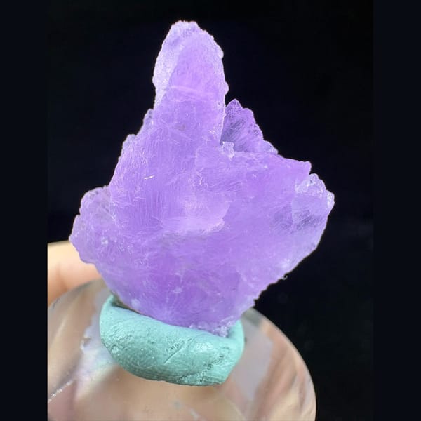Crystal of red aragonite from Yunnan, one-of-a-kind specimen, photo 3 of 5