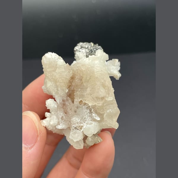 Quartz crystals from Inner Mongolia, 5.1 cm across, raw mineral specimen, photo 2 of 8