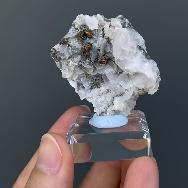 Natural calcite crystals from Hunan, collector mineral specimen, photo 7 of 7