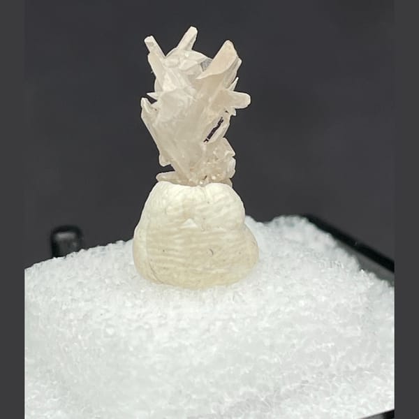 One-of-a-kind white cerussite crystal specimen, photo 4 of 6